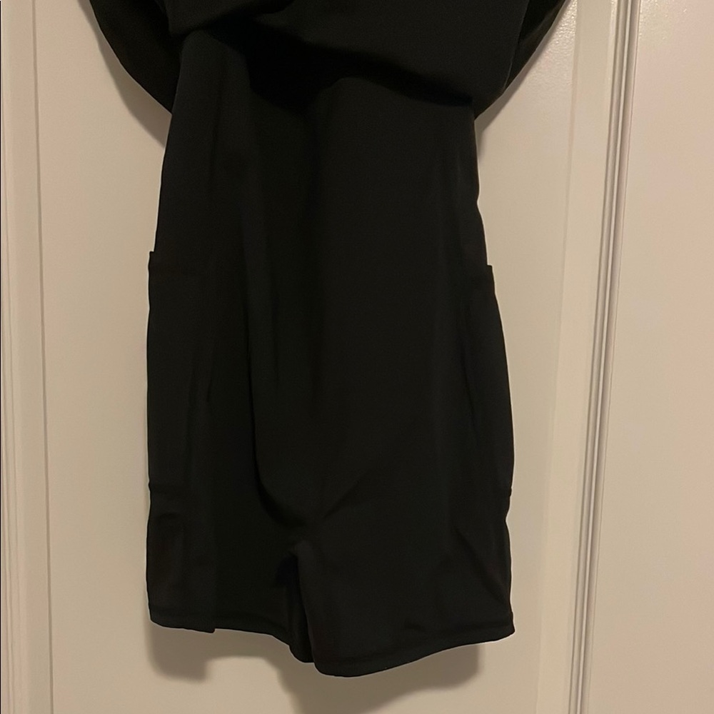 Halara black strappy dress with shorts size XS NWT - Picture 5 of 8